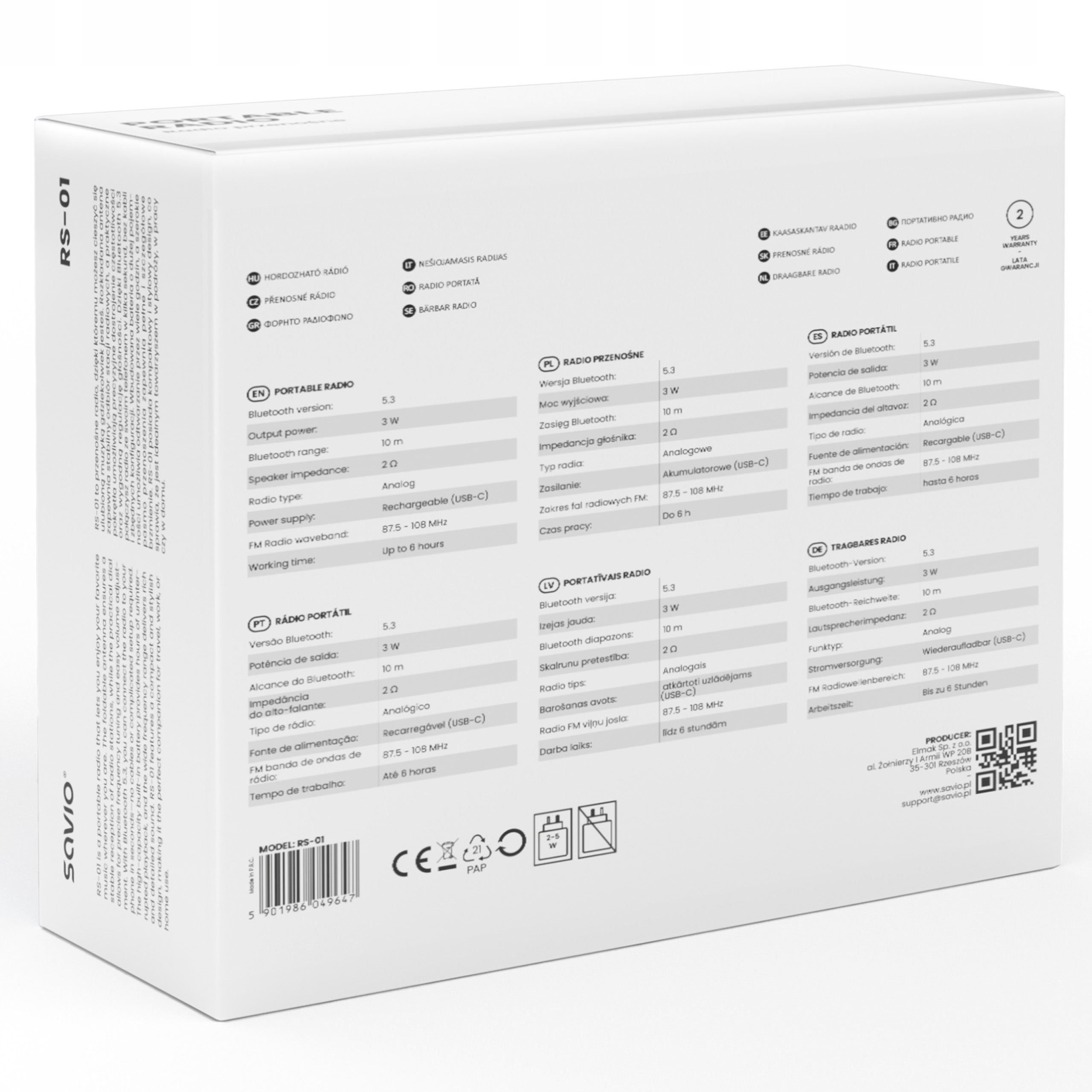 Prosta obsługa i styl retro