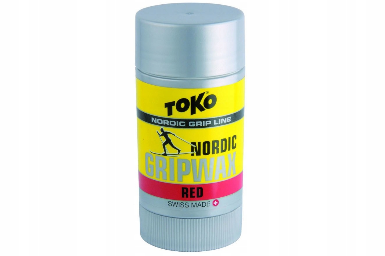 Smar TOKO do nart biegowych Nordic GripWax 25 g Red – Idealny wybór na każdą trasę