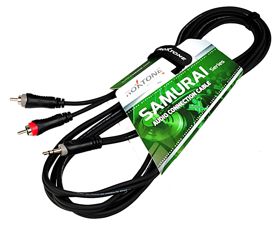 Kabel audio Roxtone RAYC150L6 – Doskonałe połączenie dźwięku