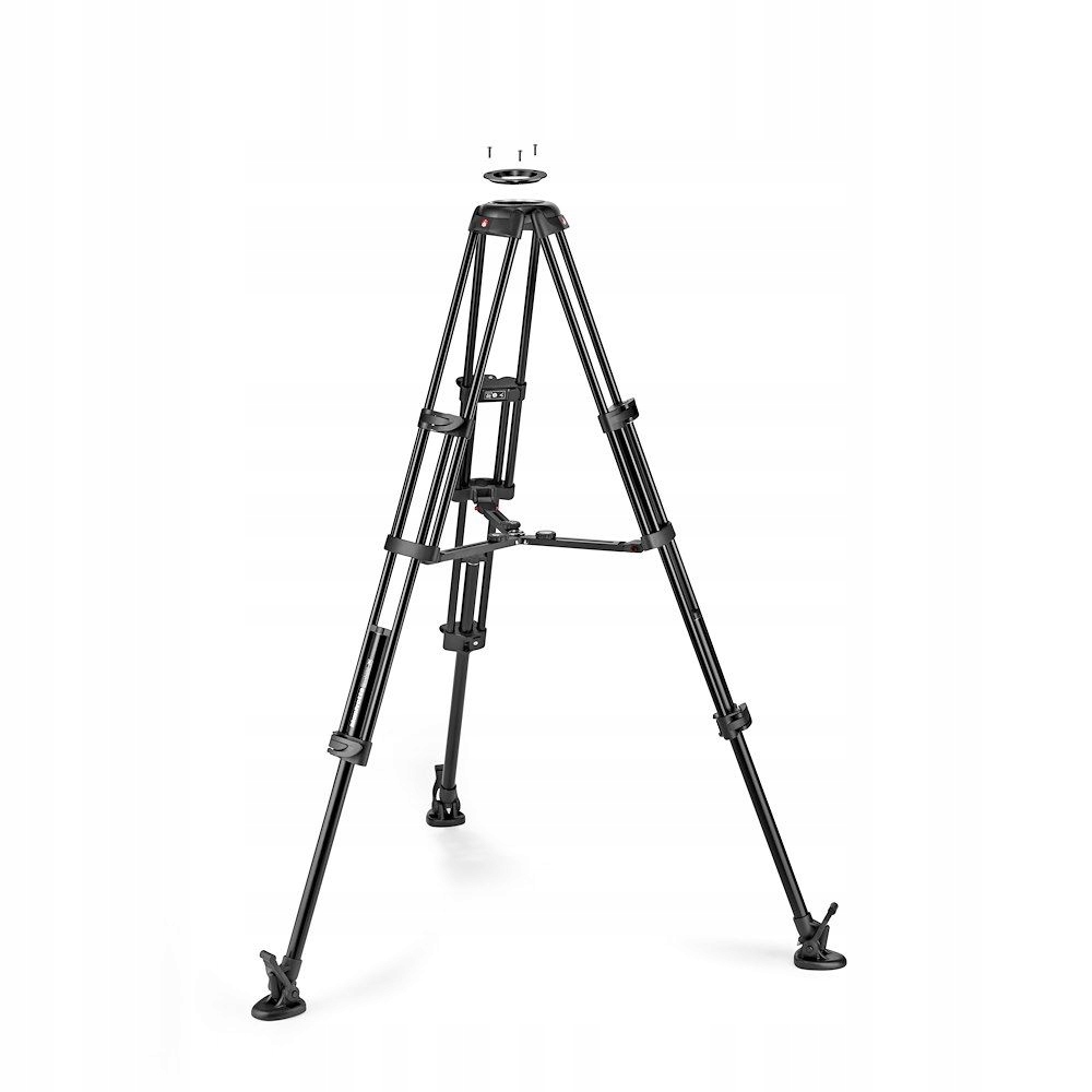Stabilność i sztywność statywu Manfrotto Pro Video Twin Alu