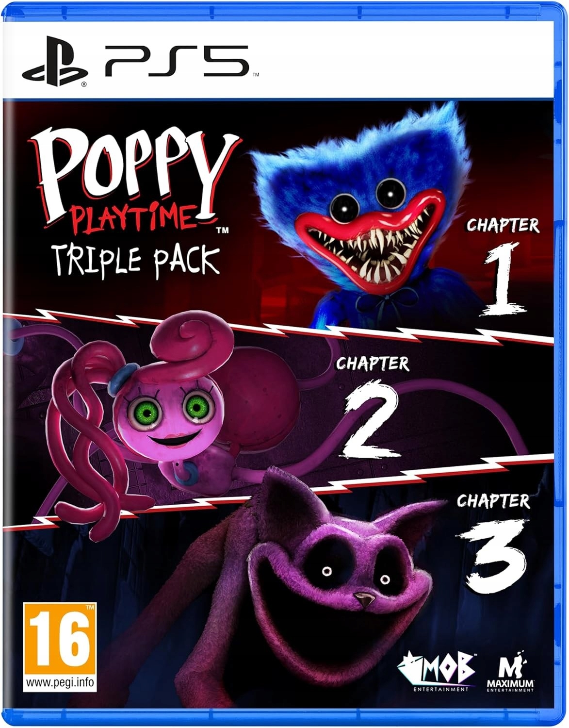 Poppy Playtime Triple Pack (PS5) – Przygotuj się na przygodę w świecie zabawek