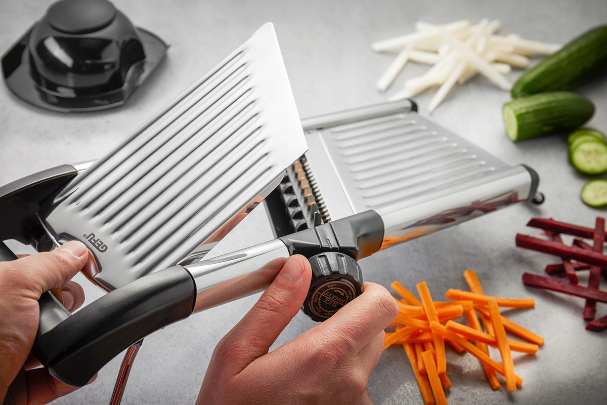 Regulacja grubości krojenia – Od 1 mm do 9 mm