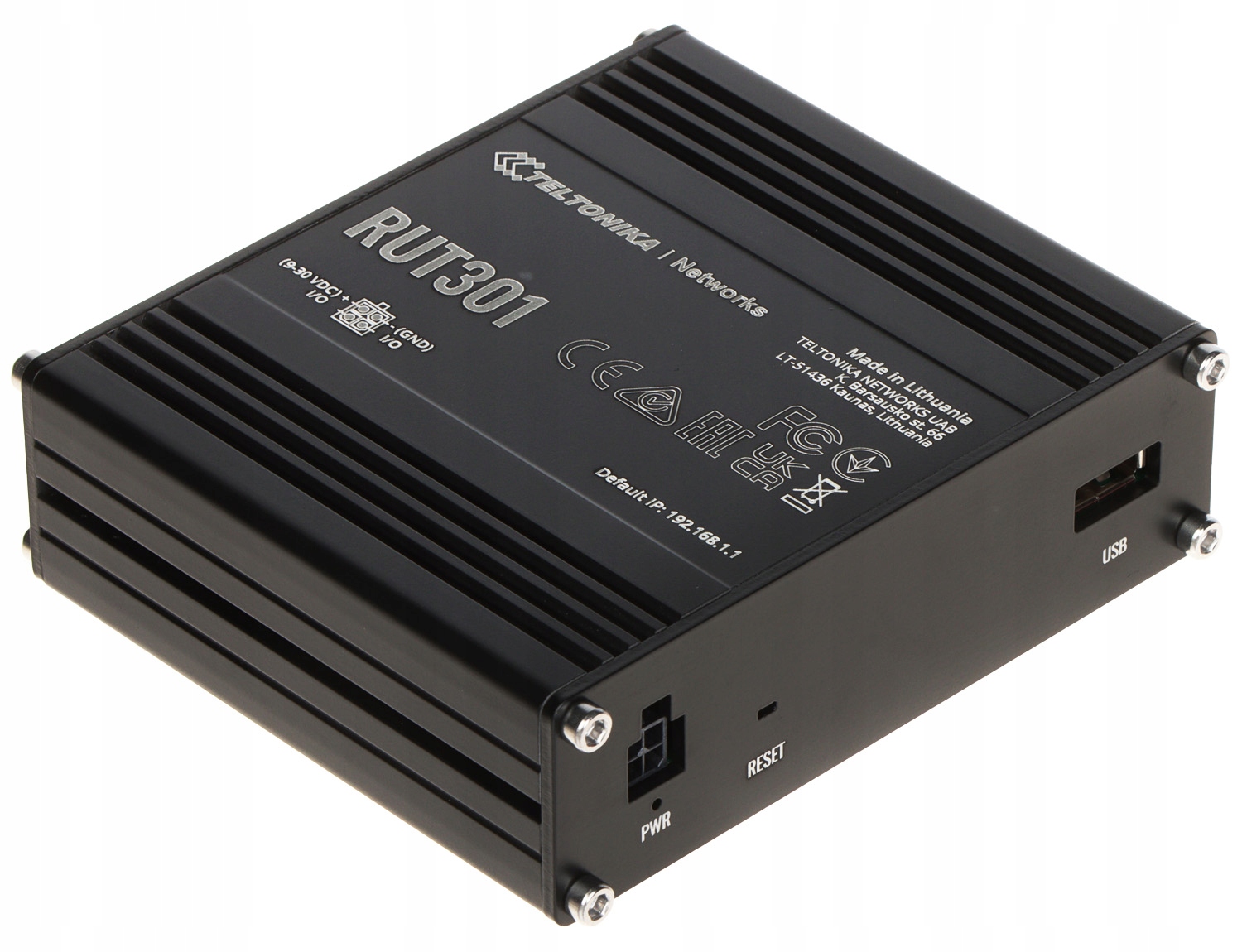 Роутер Teltonika RUT301 промышленный Ethernet (RUT301000000)