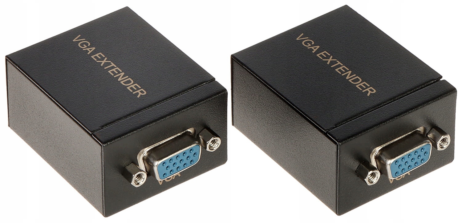 Typy złącz – Gniazdo VGA i RJ-45 ekranowane