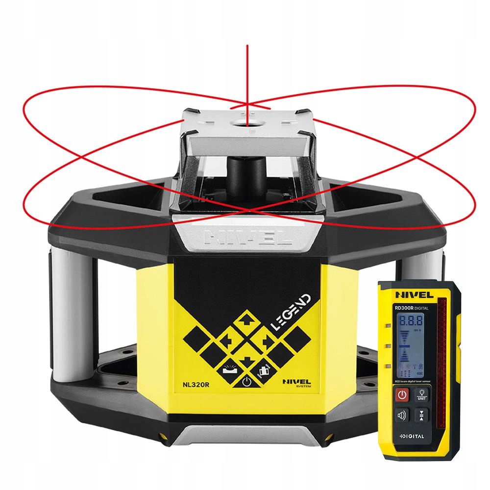 Niwelator laserowy Nivel System NL320R – Precyzyjne pomiary w terenie