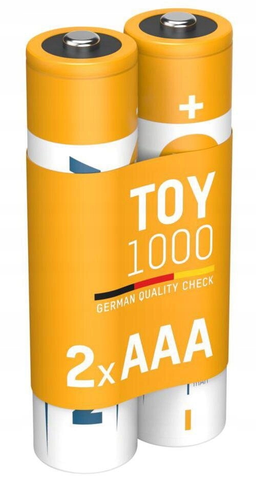 Wysoka pojemność 1000 mAh - Długotrwała energia w zestawie 2 szt.