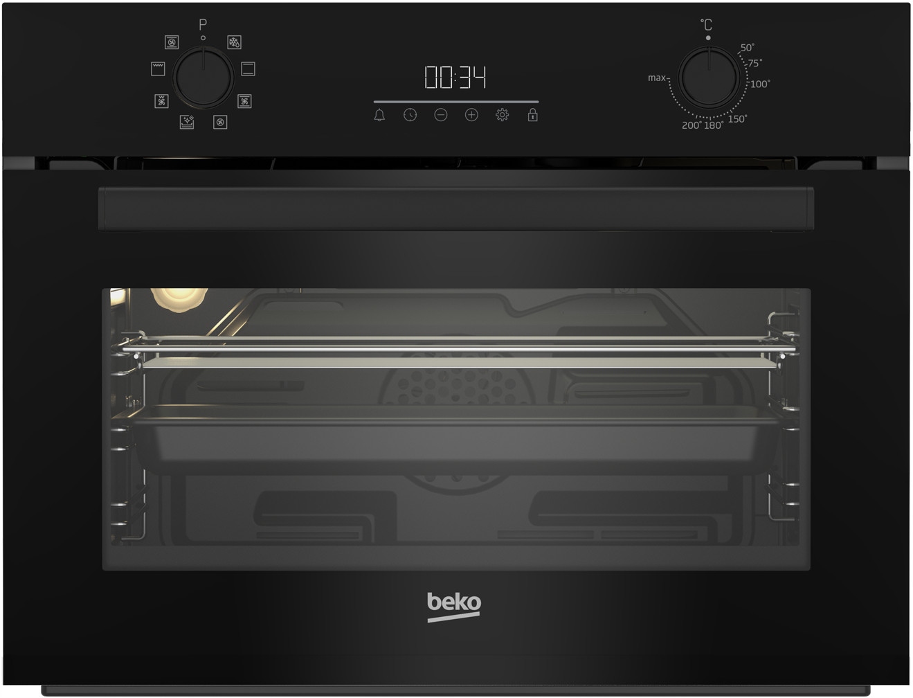 Piekarnik kompaktowy Beko BBCM 13300B – Elegancja i funkcjonalność w Twojej kuchni