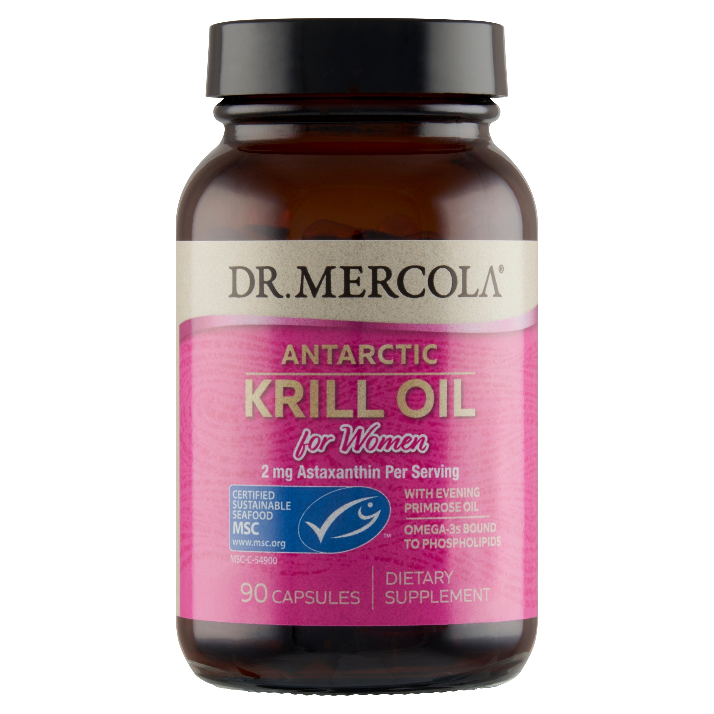 DR. MERCOLA Olej z Kryla Antarktycznego dla Kobiet – Suplement diety dla zdrowia