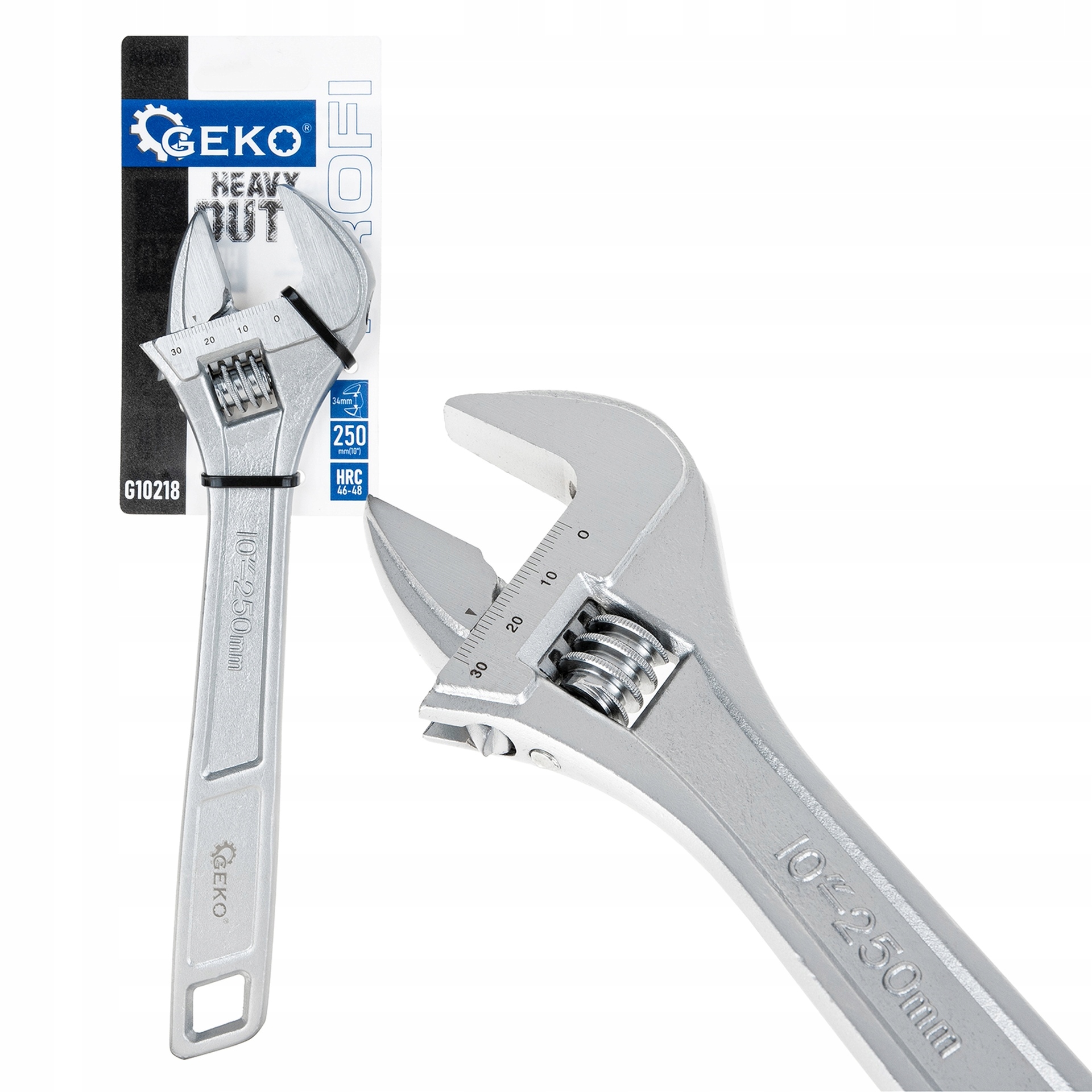 Klucz nastawny szwed 10' 34mm PROFI – Niezawodne narzędzie do precyzyjnego dopasowania