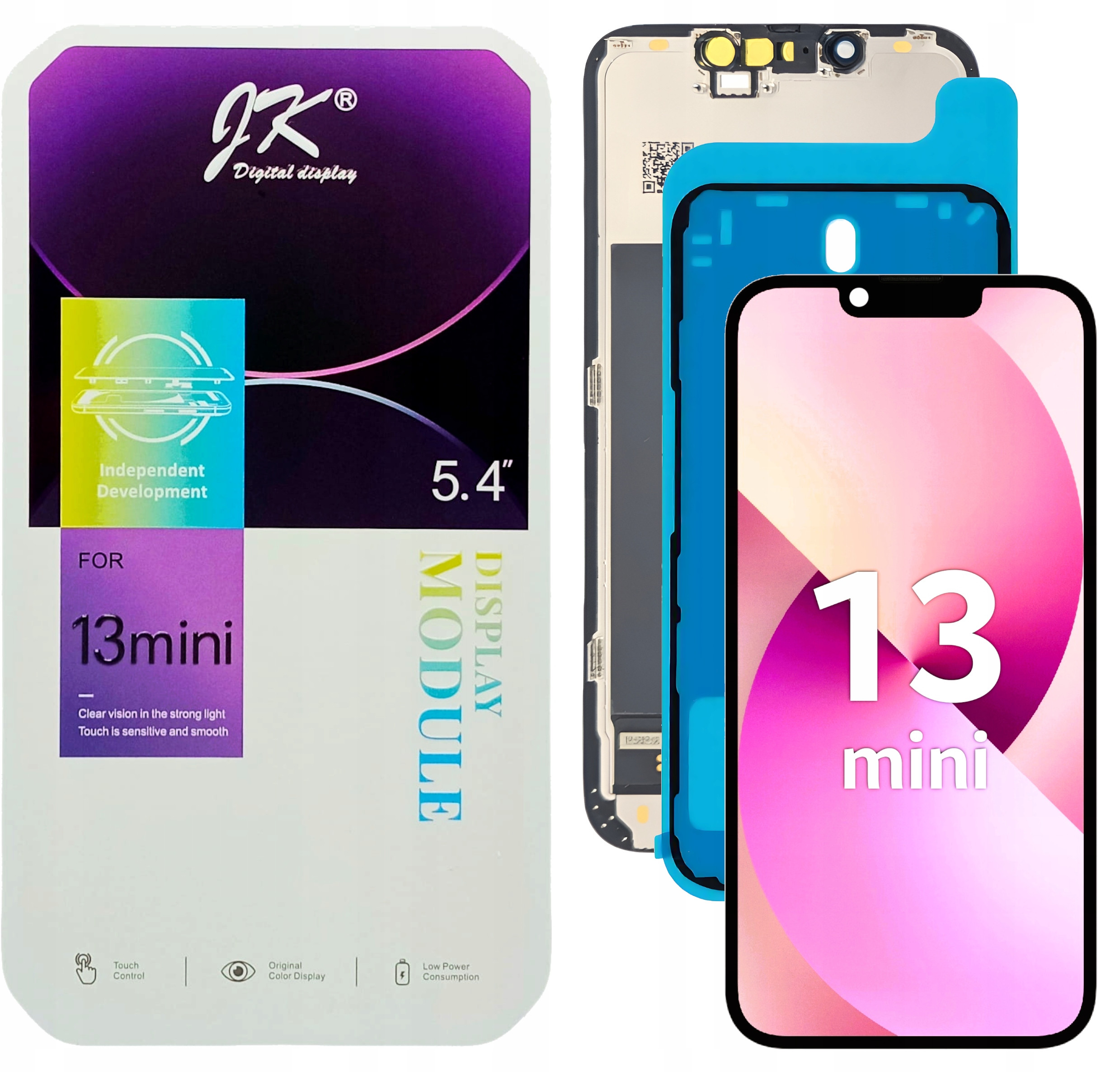 Wyświetlacz LCD do iPhone 13 Mini JK Incell – Wysoka jakość i niezawodność