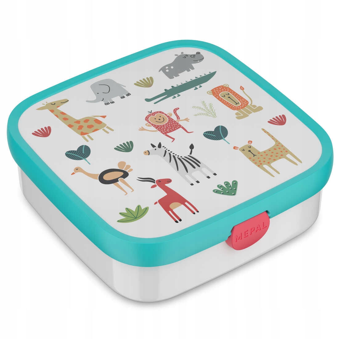 Lunchbox dla dzieci Campus Bento Large Animal Friends Mepal 1650 ml – Idealny wybór dla zdrowych posiłków