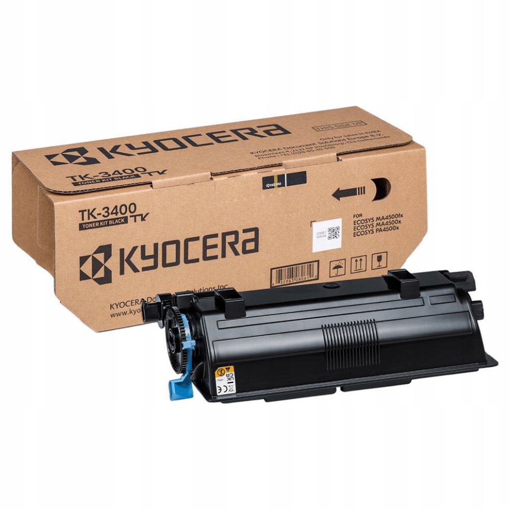 Toner Kyocera TK-3400 – Oryginalny toner czarny do drukarek Kyocera