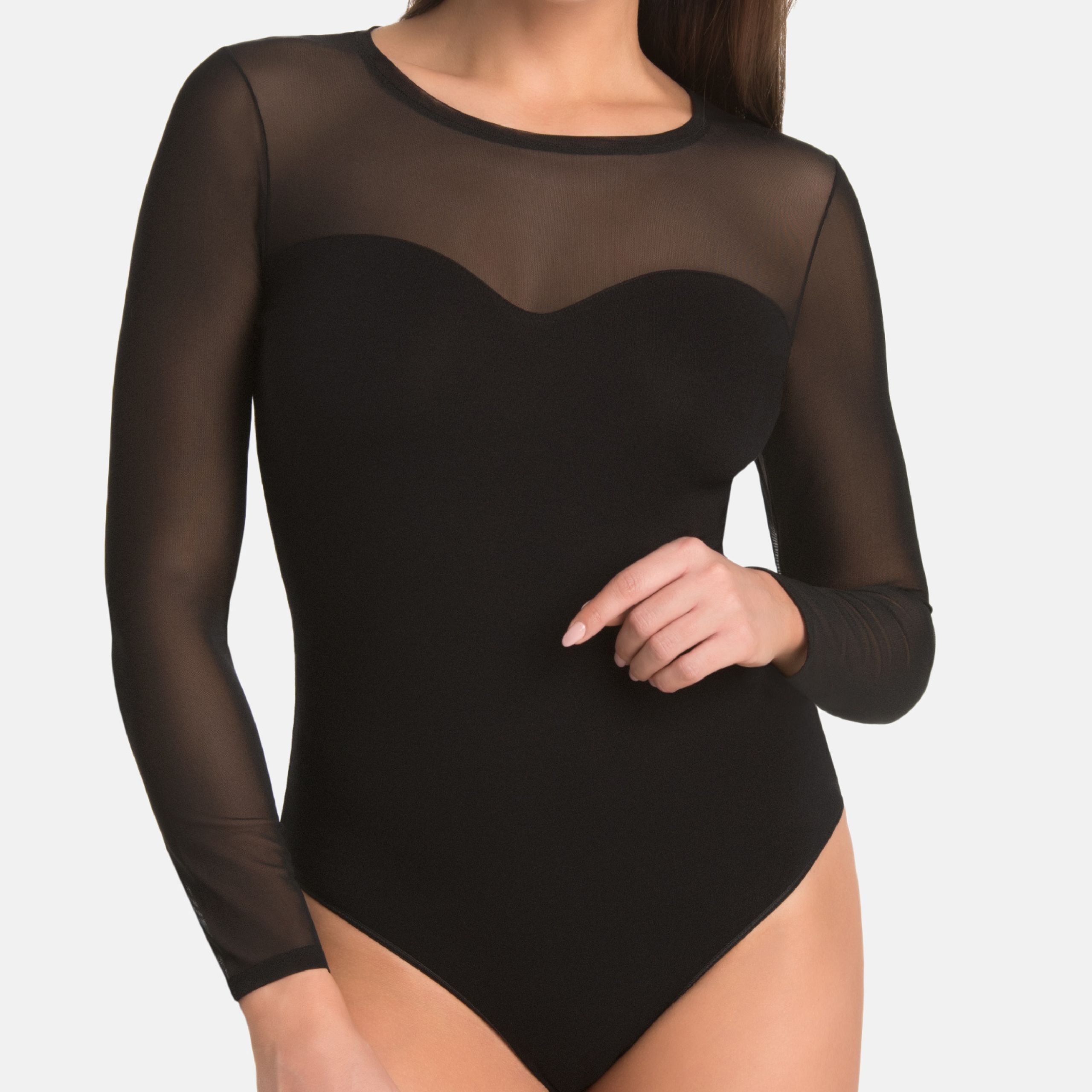 Body damskie z siateczką Willow Teyli – Elegancja i komfort na każdą okazję