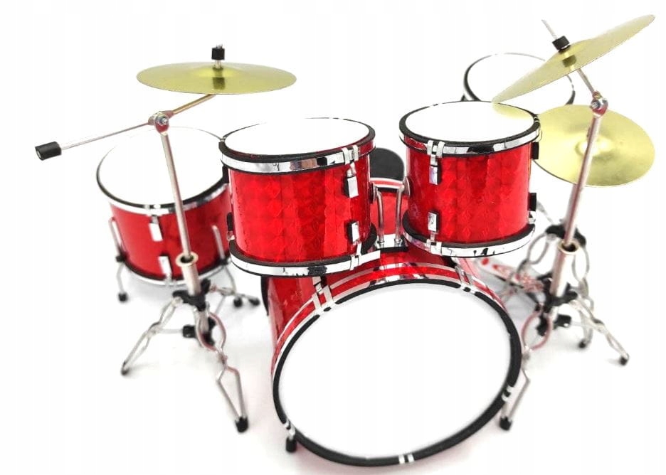 Mini perkusja czerwona MDR-0121 – Idealny gadżet dla miłośników muzyki