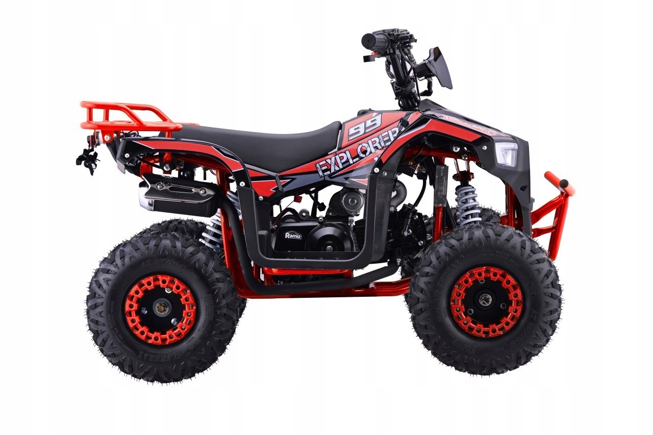 Pojazd Quad Spalinowy 110CC EXPLORER Czerwony – Idealna zabawa dla młodych odkrywców