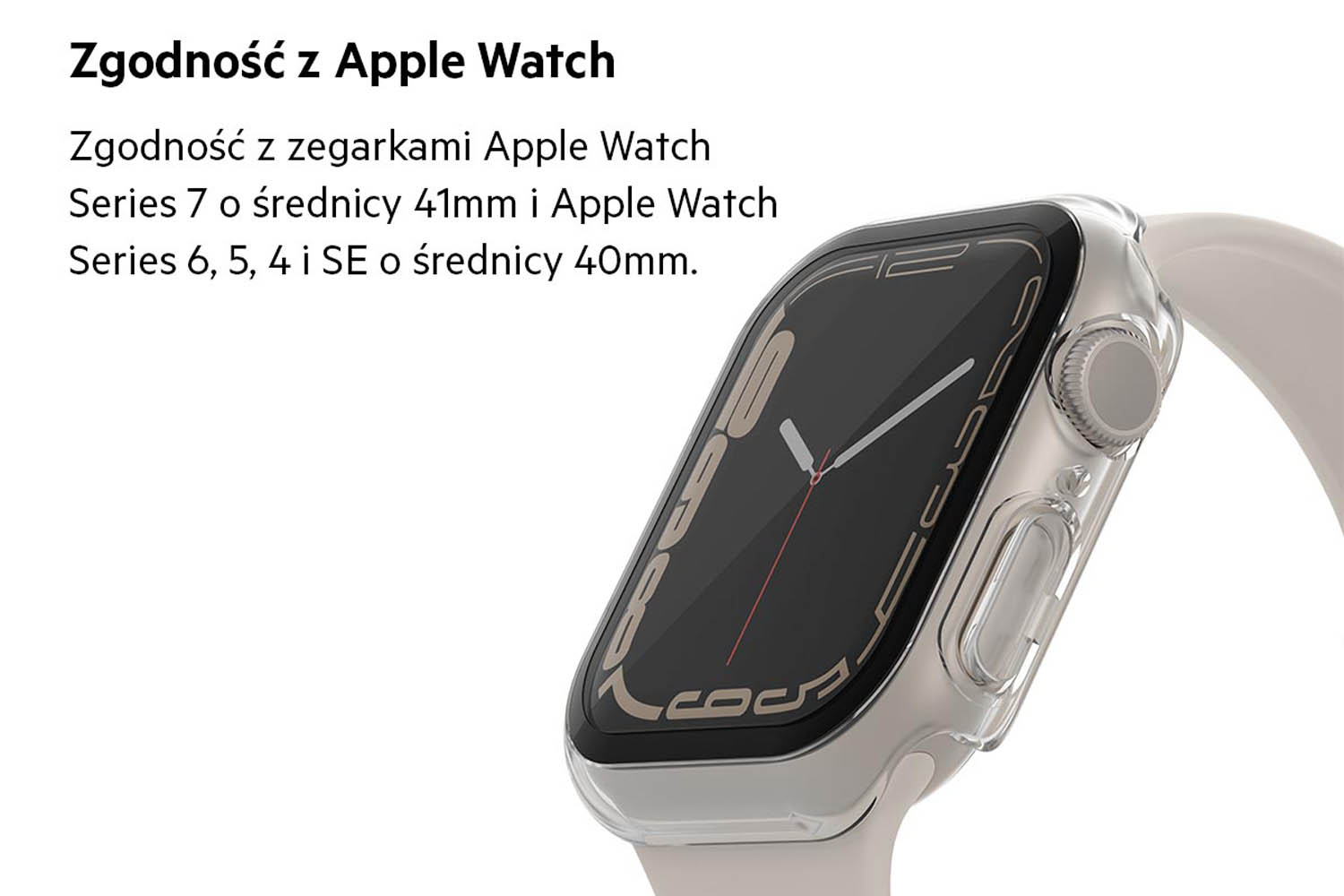 Szkło do Apple Watch 41mm i 40mm