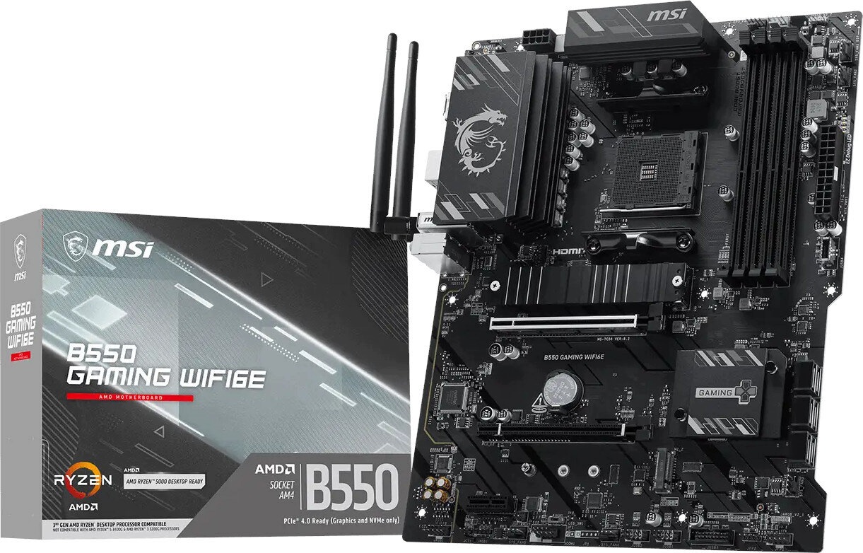 Płyta główna B550 Gaming WIFI6E – Wydajność i nowoczesne technologie