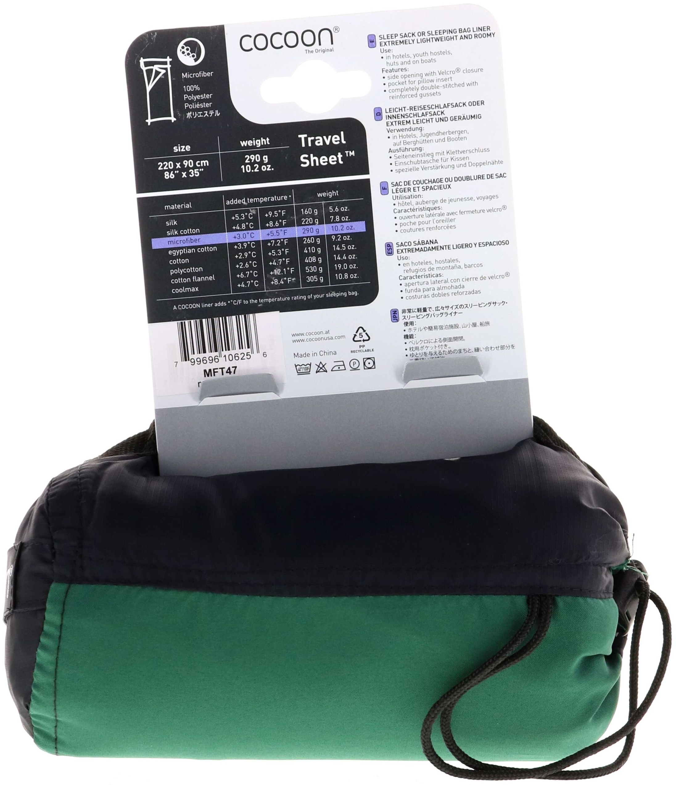 Funkcjonalność: Zamek na rzep i kieszeń na poduszkę