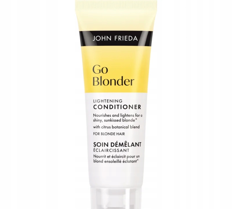 Odżywka rozjaśniająca Go Blonder od John Frieda – Naturalne piękno blond włosów