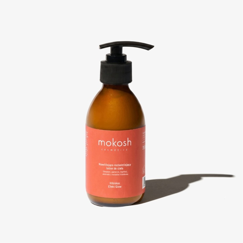 MOKOSH Nawilżająco-rozświetlający lotion do ciała Hibiskus – Efekt Glow 200 ml