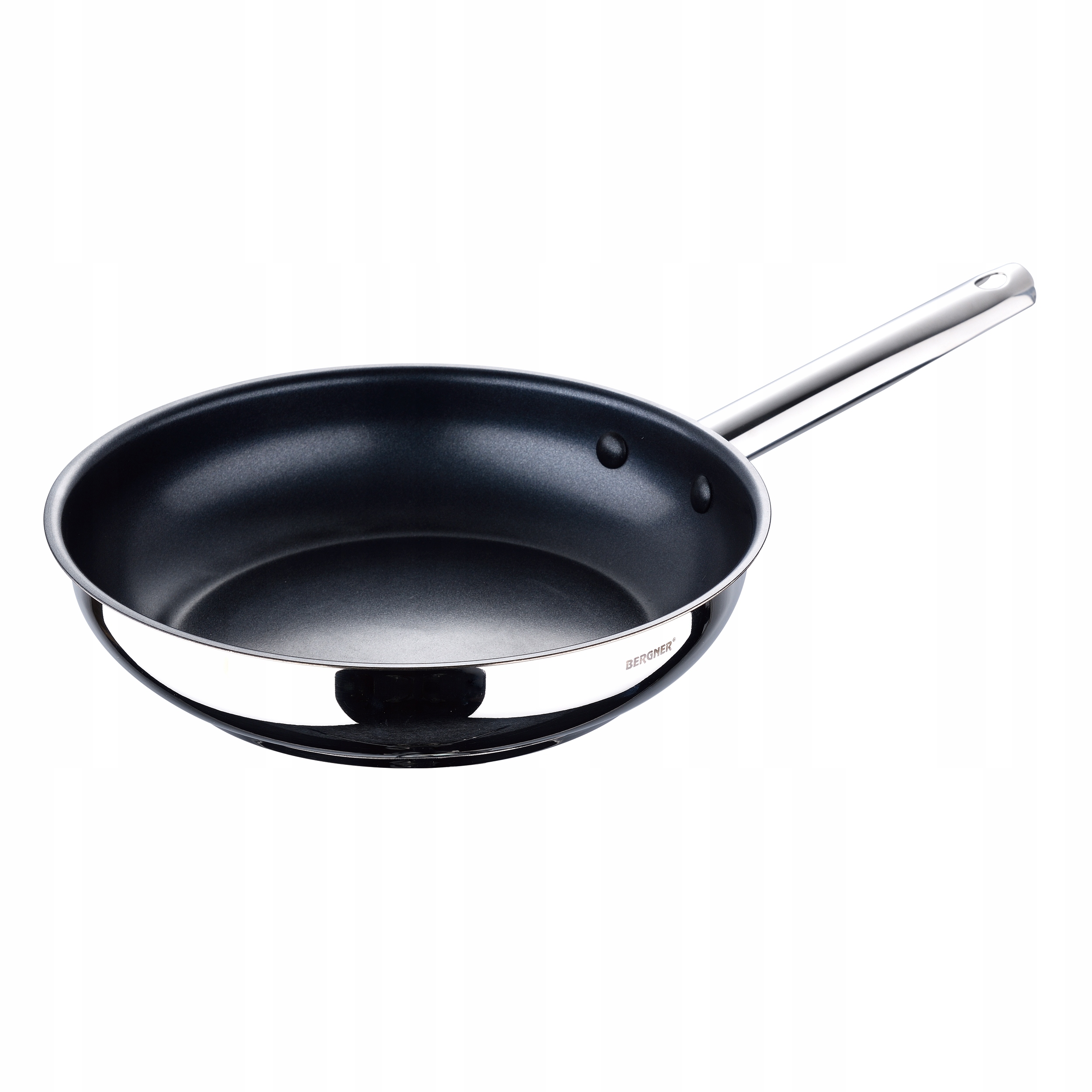 Patelnia Nierdzewna Stal Srebrny (24 cm) – Idealny wybór do Twojej kuchni