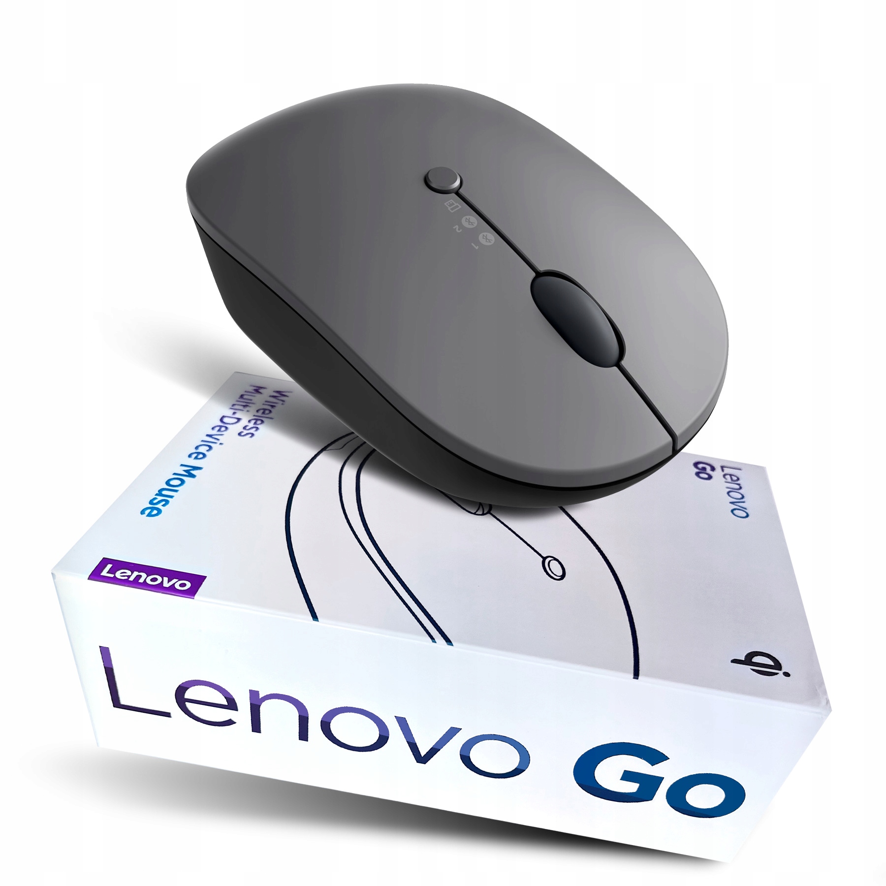 Myszka Bezprzewodowa Lenovo Go Multi-Device Bluetooth USB-C 2400 dpi – Wydajność i komfort w jednym