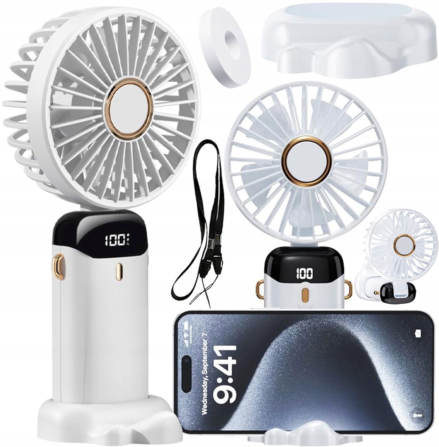 Przenośny Mini Wentylator – Twój niezawodny towarzysz w upalne dni