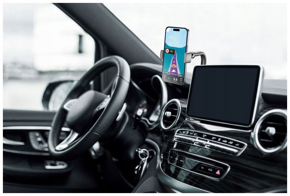 Uchwyt samochodowy Spin Display Cellularline – Idealne rozwiązanie dla Twojego smartfona