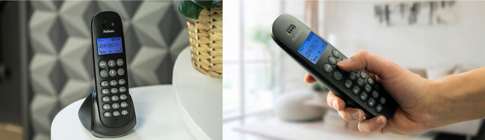 Identyfikacja dzwoniącego i tryb głośnomówiący