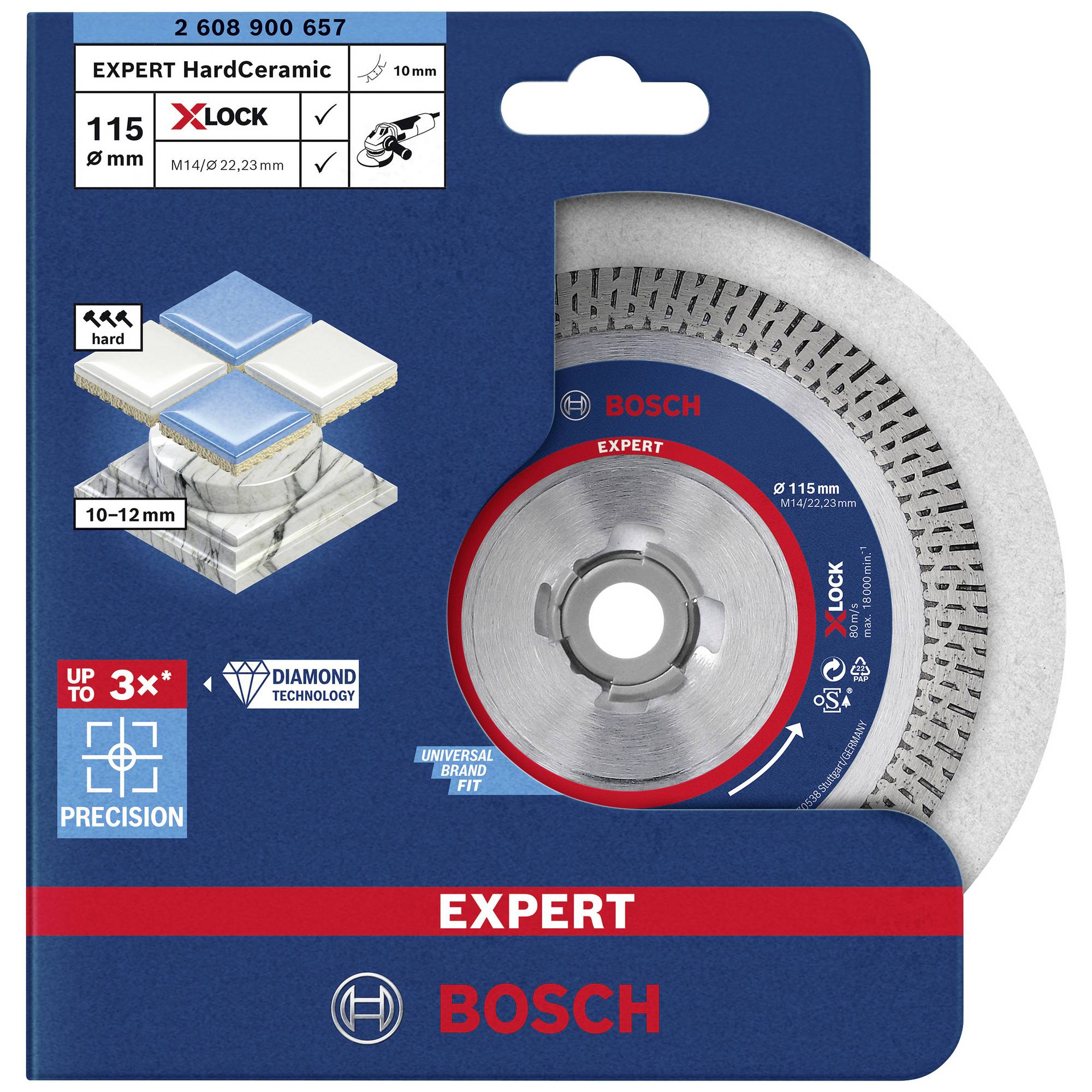 Odpowiednie do twardych materiałów – Granit, marmur i dachówka