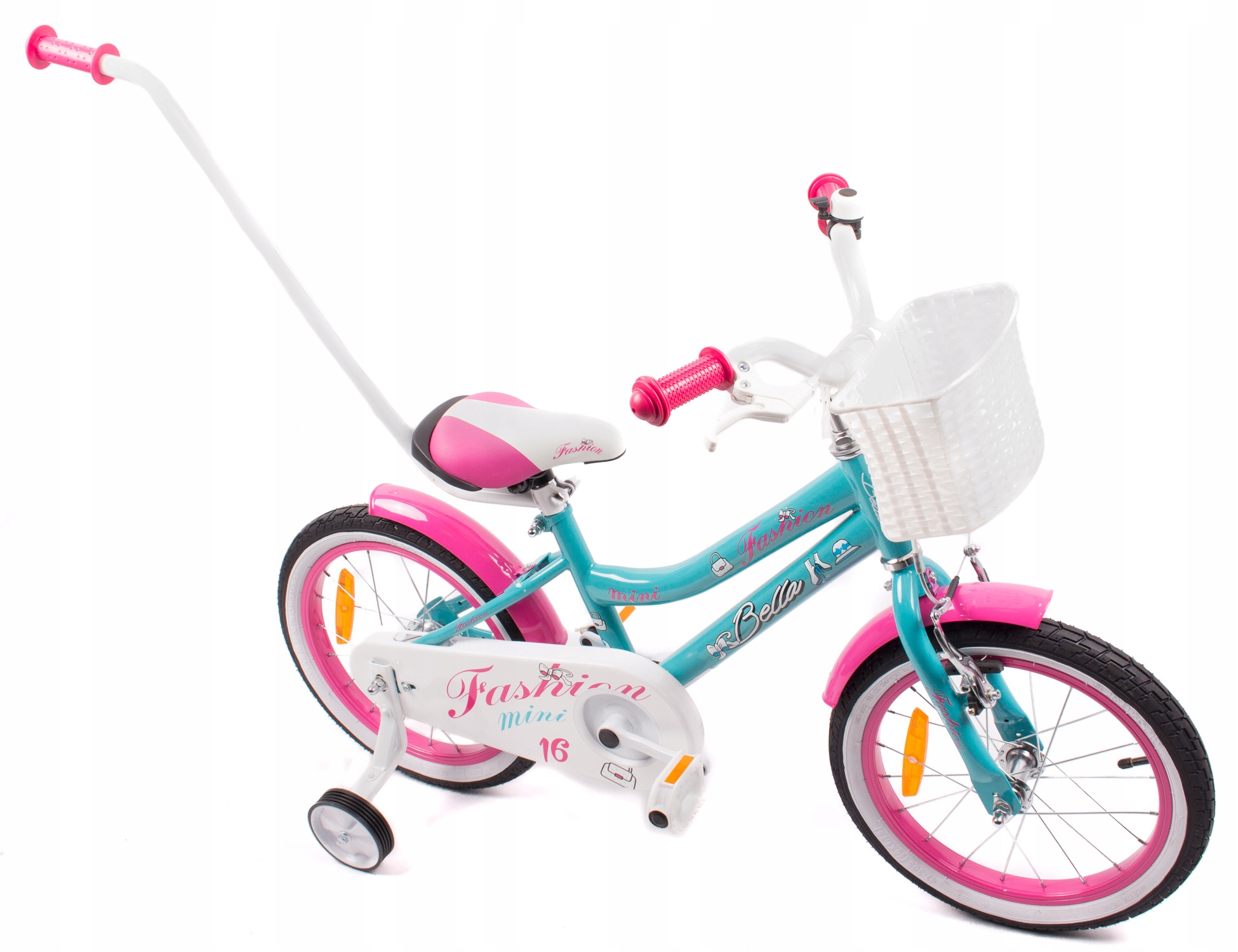 Wyposażenie dodatkowe – dzwonek, błotniki i kółka podporowe