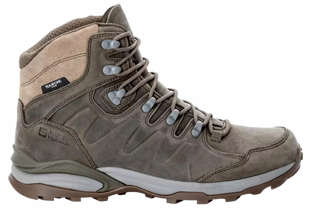 Buty trekkingowe męskie Jack Wolfskin REFUGIO PRIME TEXAPORE MID – Idealne na górskie wędrówki