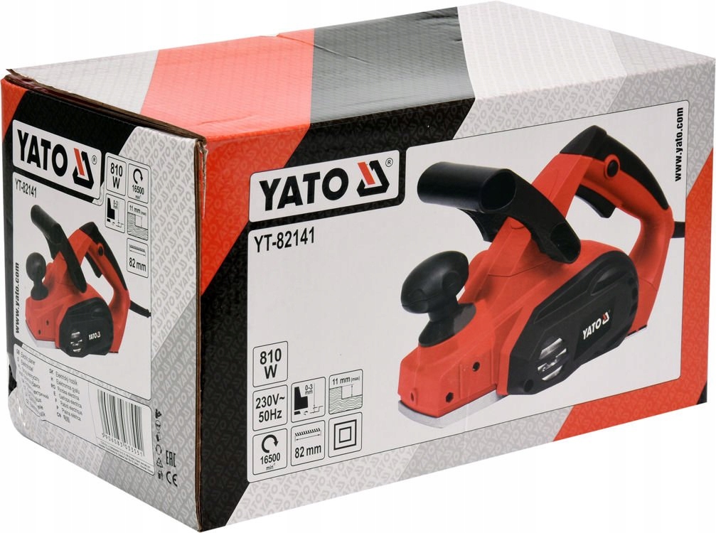 Strug elektryczny Yato 810W YT-82141 – Wydajność i precyzja w obróbce drewna