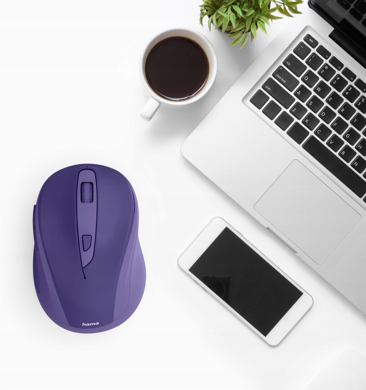 Fioletowy design – stylowy akcent na Twoim biurku