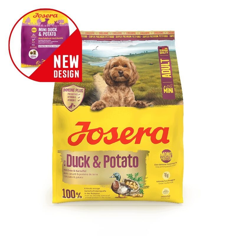 Pies 10kg MINI ADULT DUCK & POTATO – Doskonała karma dla małych ras