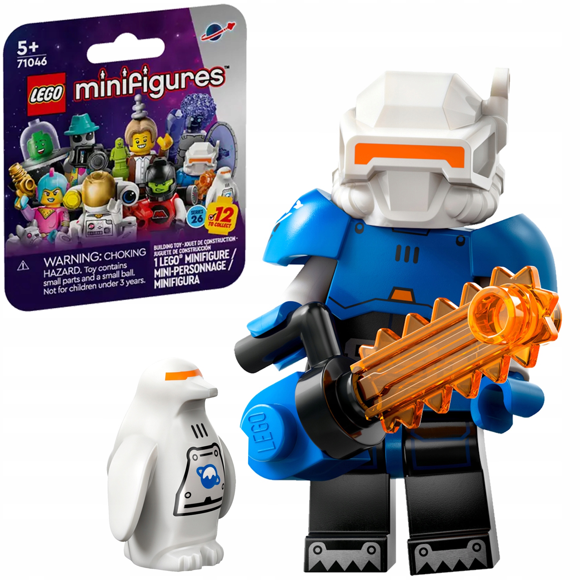 71046 - LEGO Minifigures - ODKRYWCZYNI LODOWEJ PLANETY – Kosmiczna przygoda czeka!