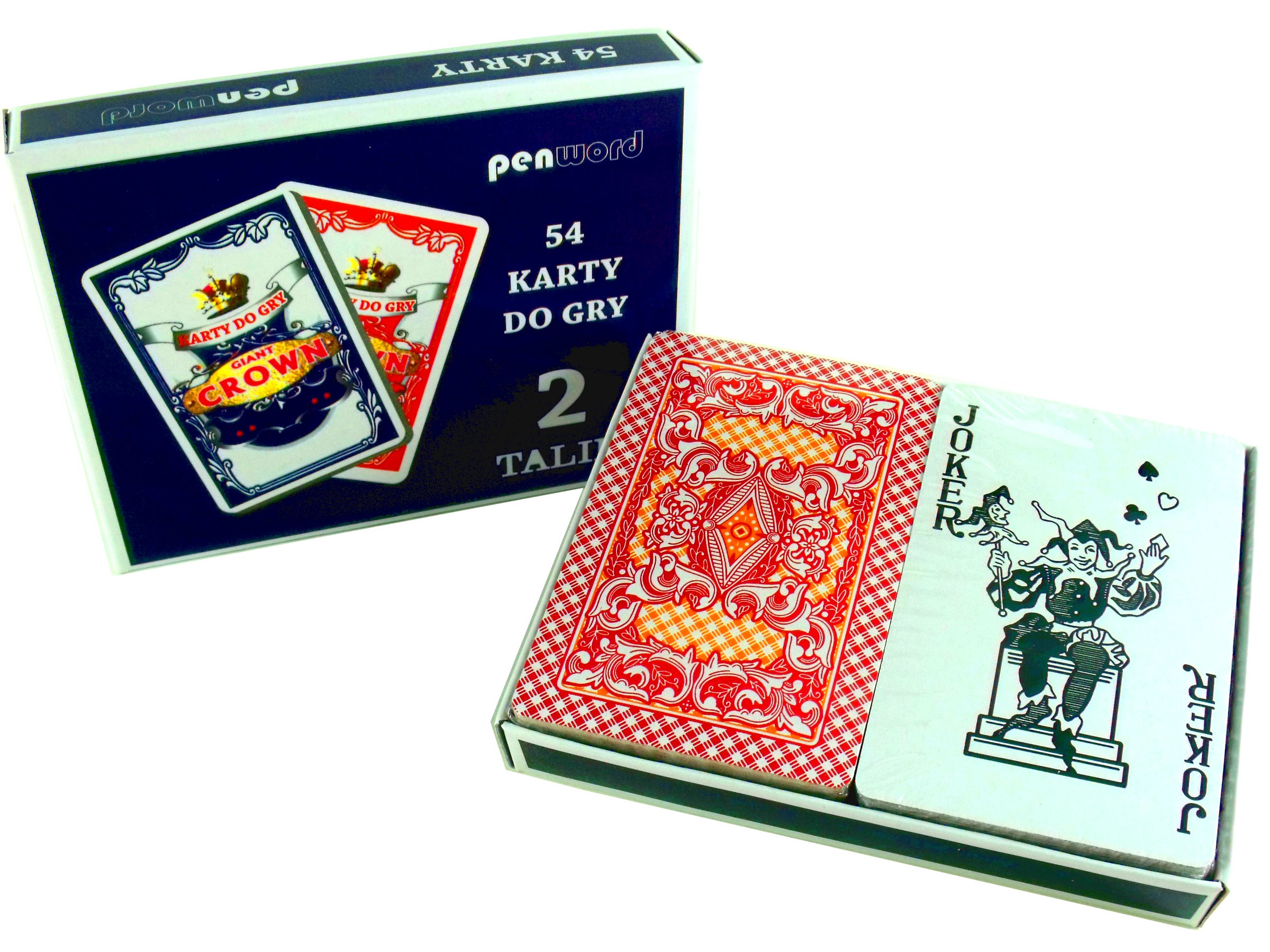 Karty do gry Penword Karty 54 – Idealna zabawa dla całej rodziny