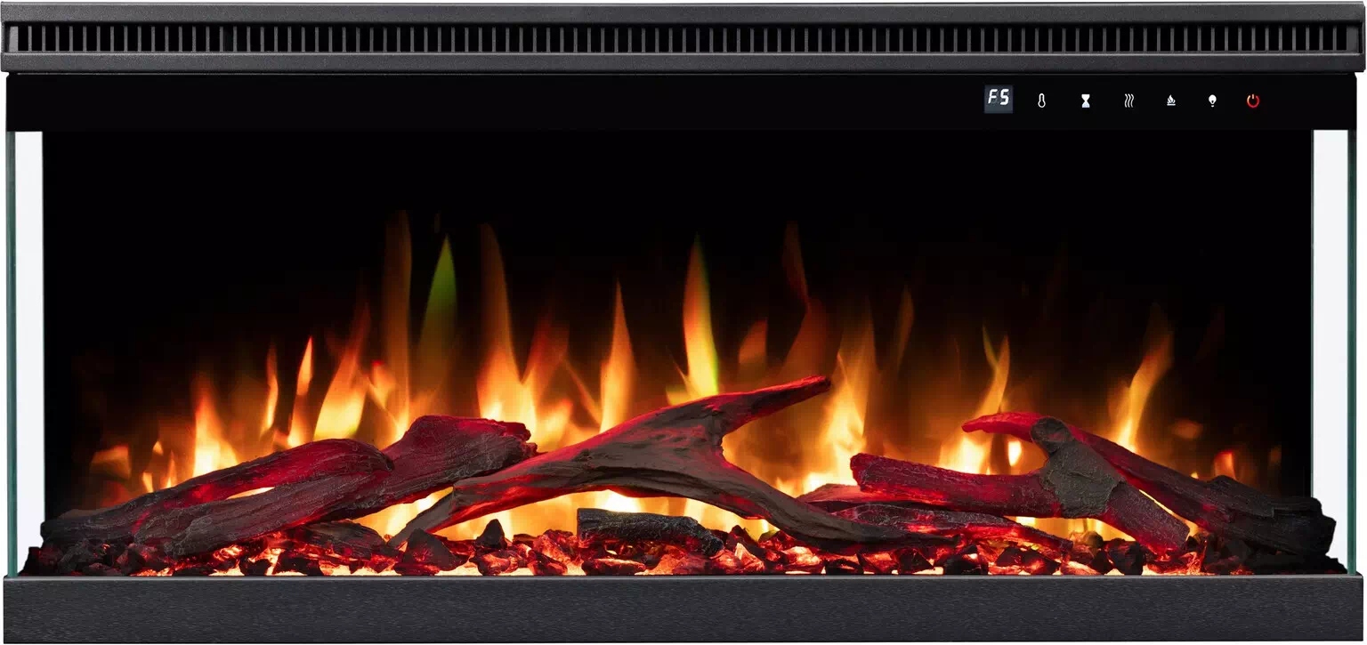 Kominek elektryczny LED AFLAMO UNIQUE PRO 80 cm – Nowoczesne rozwiązanie do Twojego wnętrza