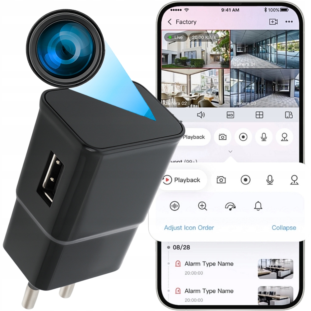 Zdalny podgląd przez aplikację LookCam – Kontroluj swoje otoczenie z każdego miejsca