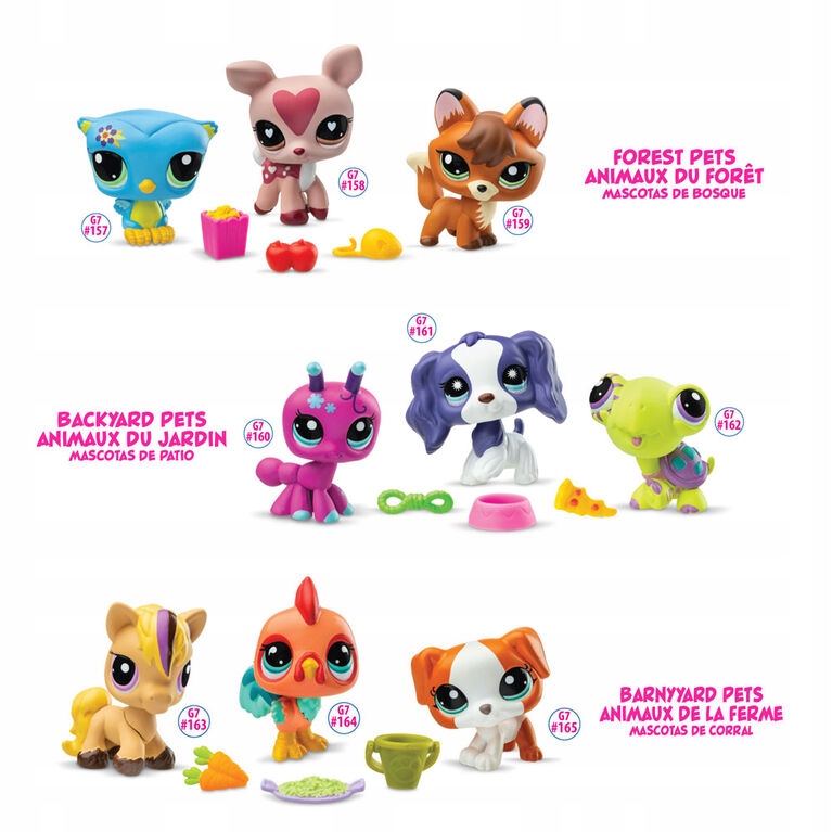 Urocze figurki z serii Littlest Pet Shop