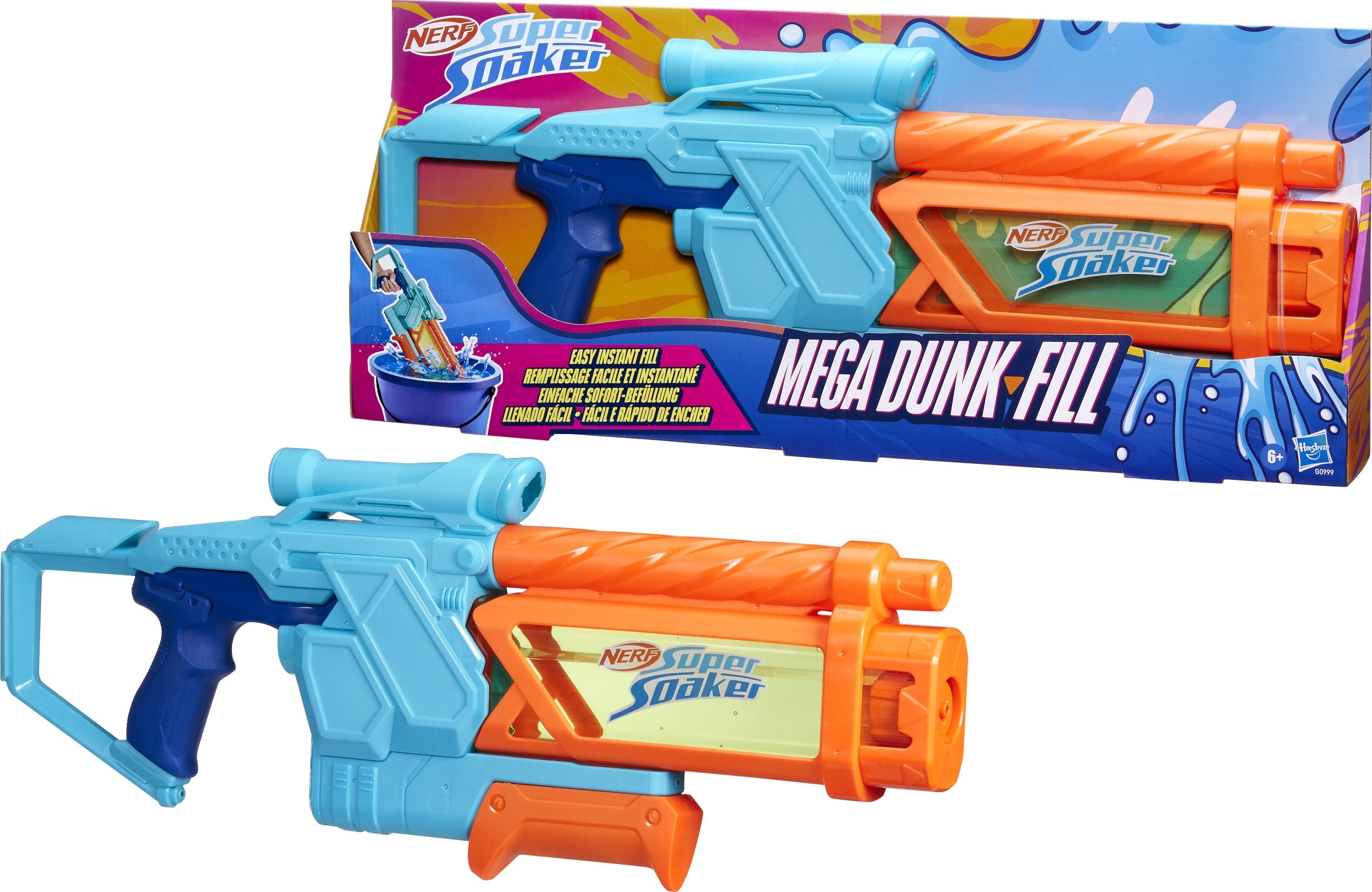 NERF Super Soaker Mega Dunk Fill – Wodna bitwa na nowym poziomie