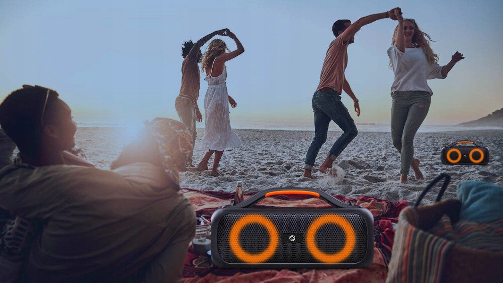 Głośnik przenośny Bluetooth Manta SPK216 X-BASS – Muzyka w każdym miejscu