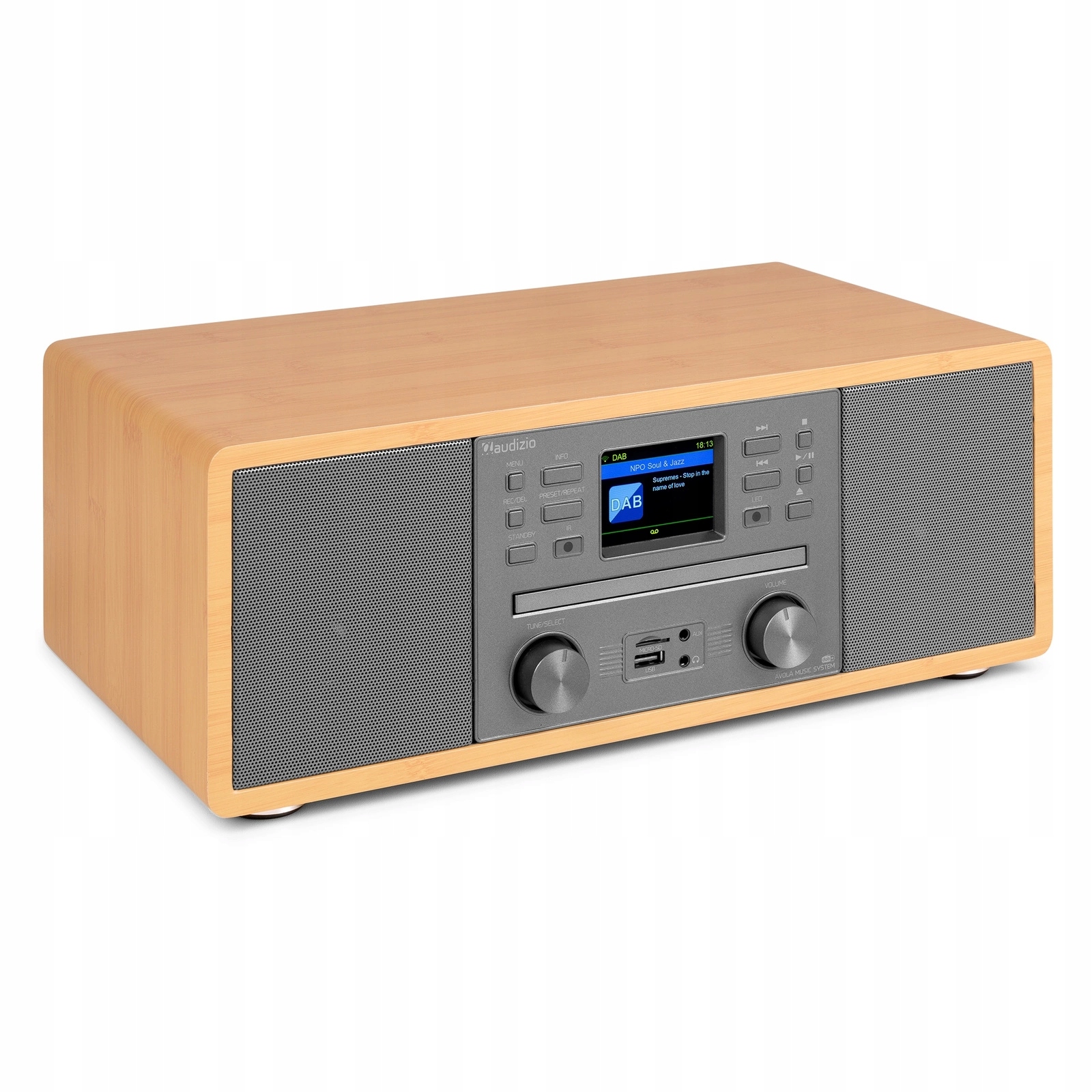 Wysokiej jakości dźwięk HiFi z systemem głośników stereo