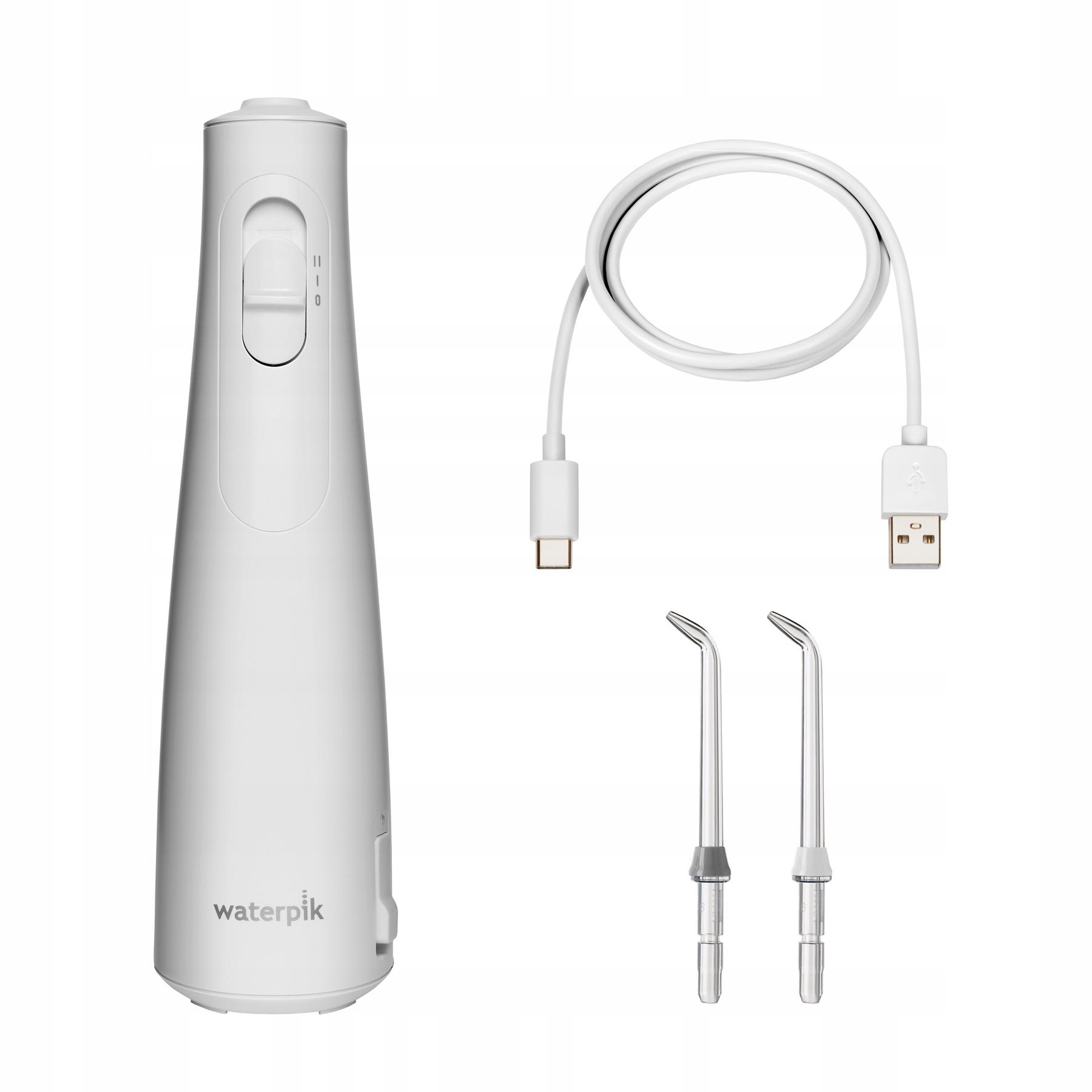 Zestaw zawiera 2 końcówki i kabel USB