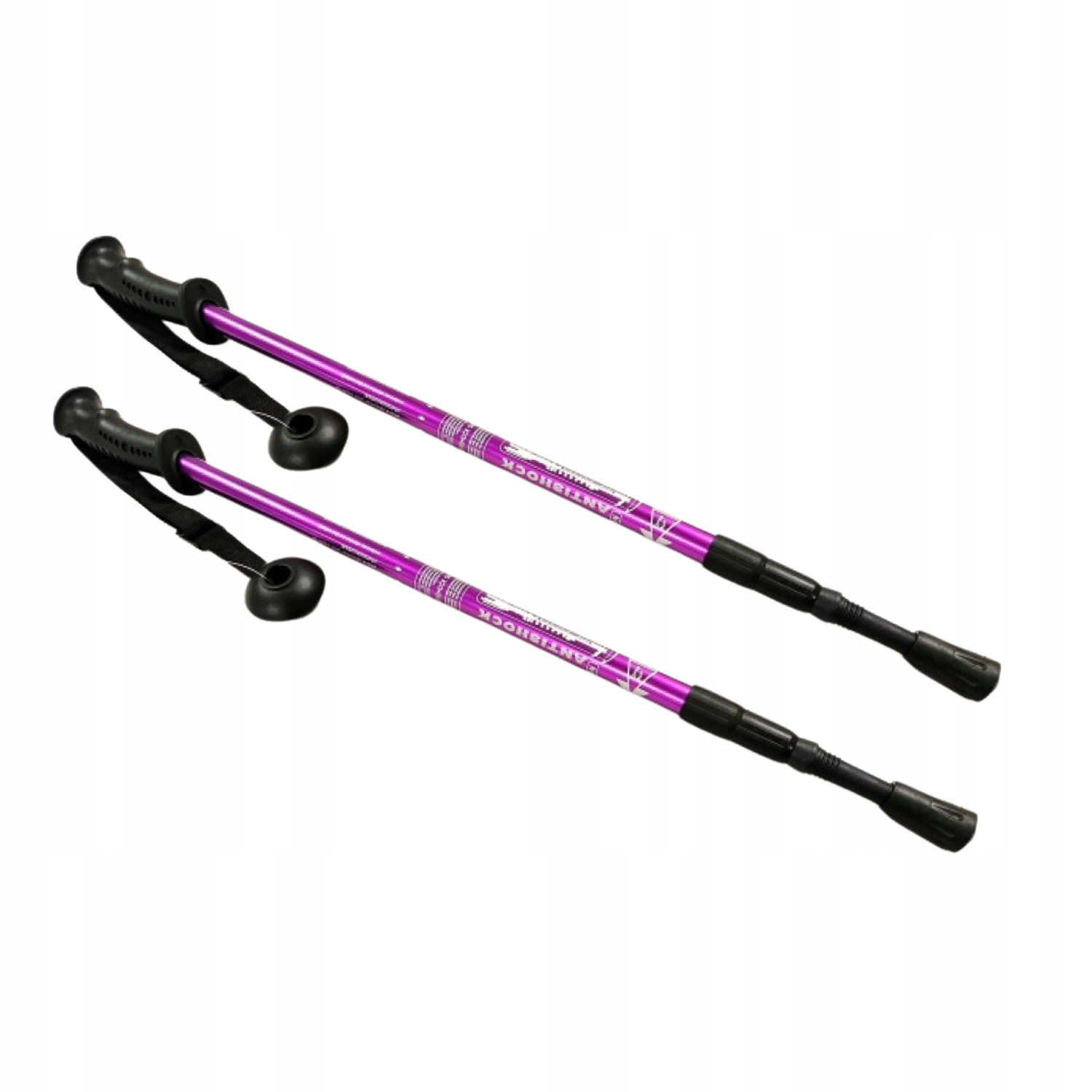 Kije aluminiowe Nordic Walking 65-135cm – Idealne do aktywności na świeżym powietrzu