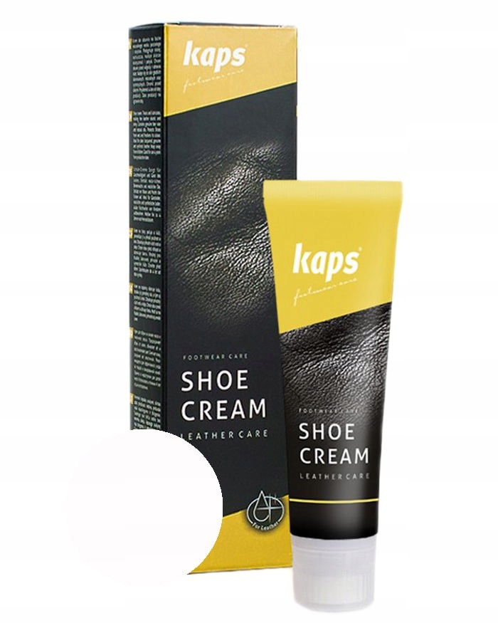 Kaps Shoe Cream 75 ML – Bezbarwny krem do pielęgnacji obuwia