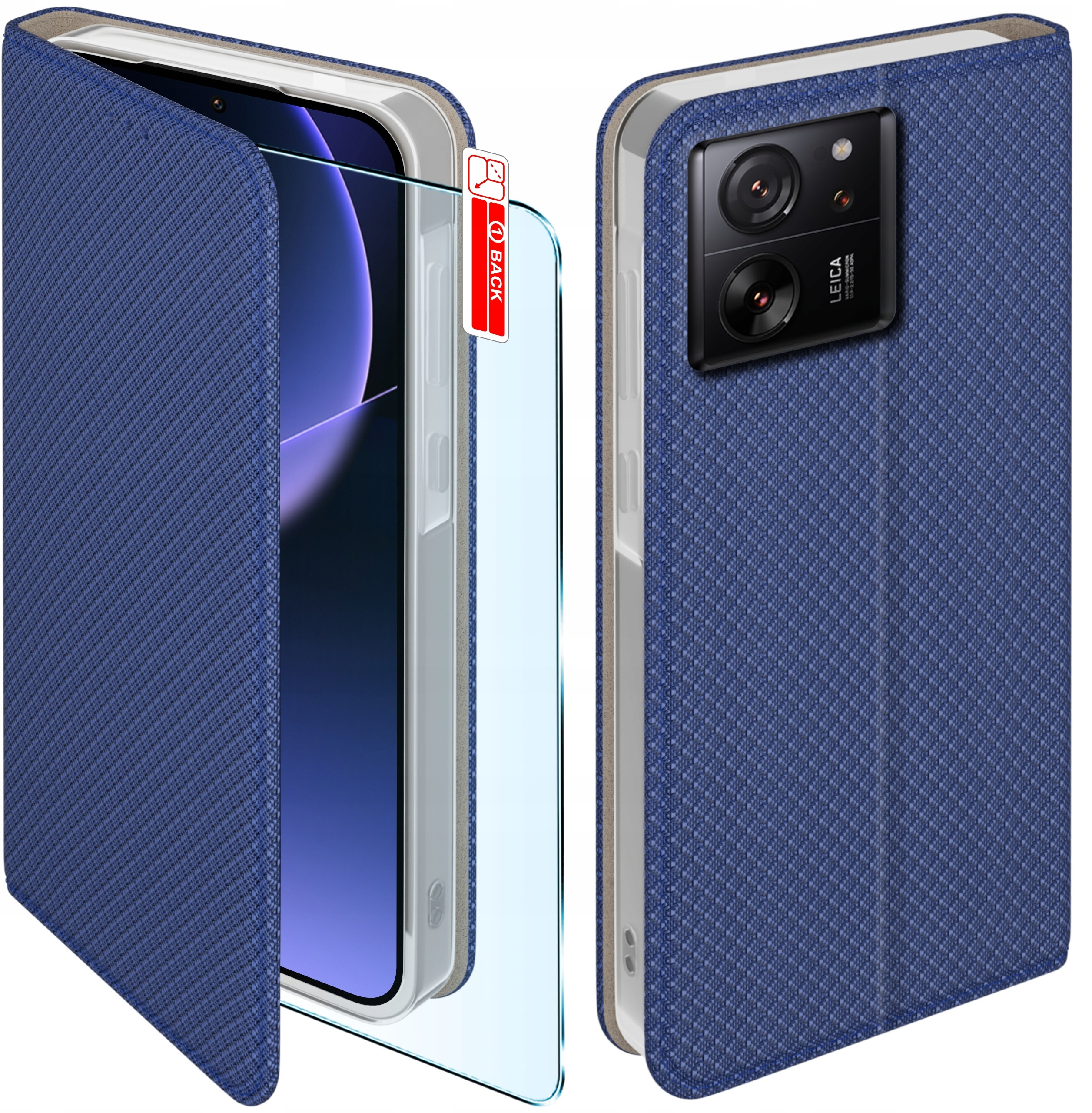 Etui do Xiaomi 13T | 13T Pro SMART MAGNET CASE PORTFEL + SZKŁO OCHRONNE 9H – Ochrona i styl w jednym