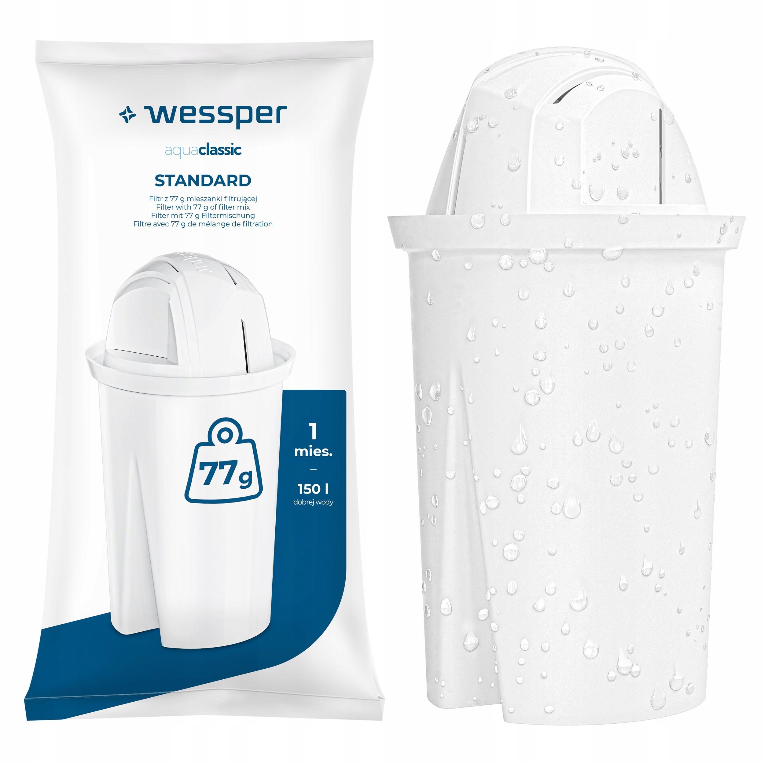 Wysoka jakość filtracji z wkładem AquaClassic