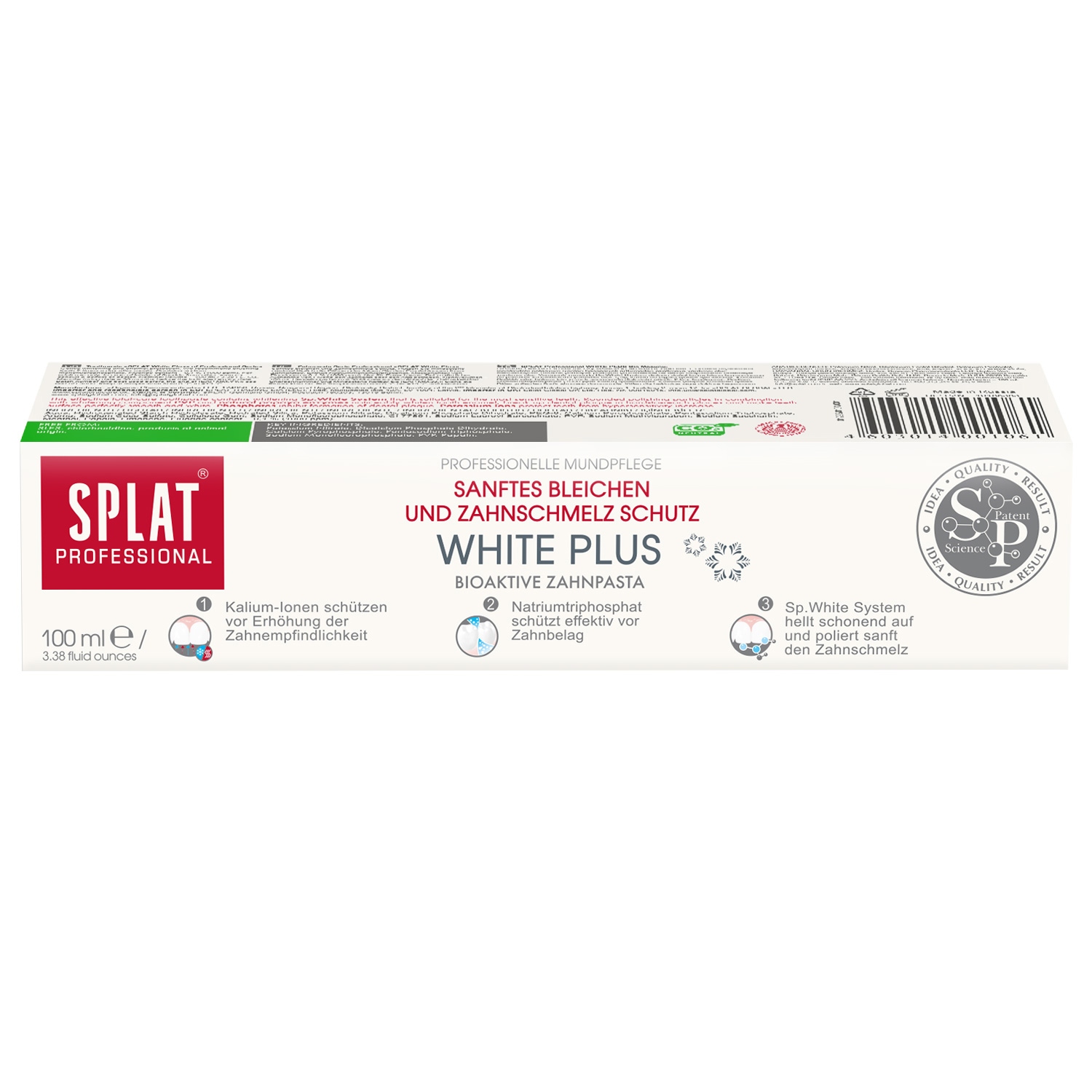 Innowacyjny skład Sp.White System® – Skuteczne wybielanie i ochrona szkliwa
