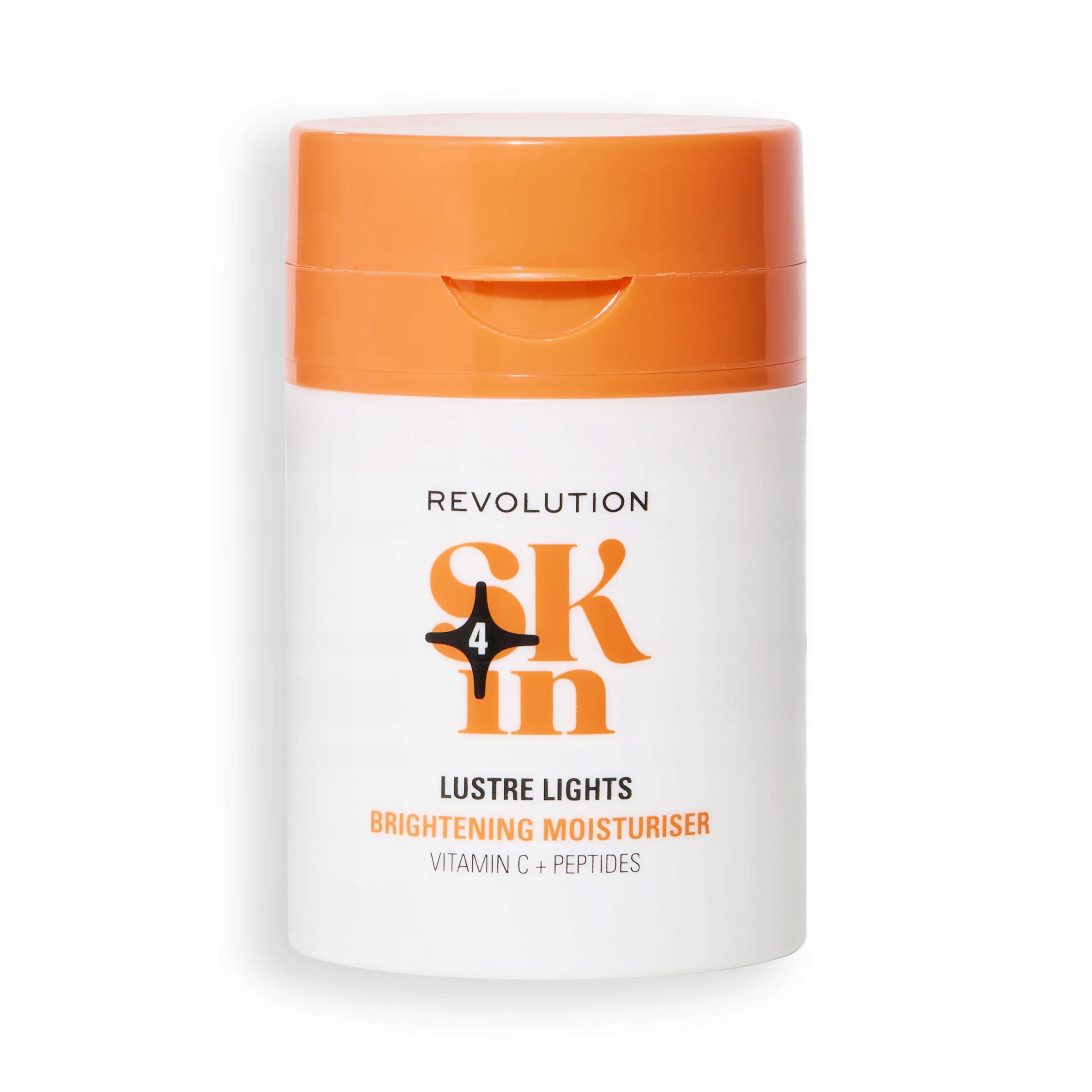 Revolution Skincare Lustre Lights – Rozjaśniający żelowy krem do twarzy z witaminą C i peptydami